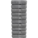vidaXL Премиум кърпи за пране SOLUND 10 бр. сиви 30x30 см 600 г/м2 (137301)