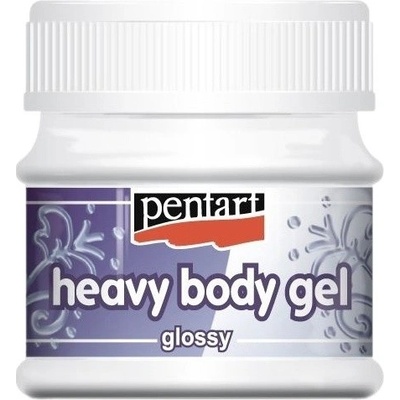 Pentart Pasta strukturovací a heavy body gel lesklá 50 ml – Zbozi.Blesk.cz