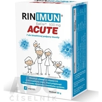 Kinezika Rinimun Acute vrecúška podpora imunity 7 ks