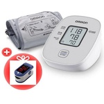 Omron Апарат за кръвно Omron M2 Basic с пулсоксиметър