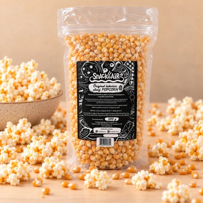 SnackAir Prémiová kukuřice na slaný popcorn 500 g