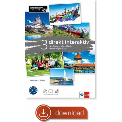 Direkt interaktiv 3 (B1) – metodická příručka elektronická + učitelská licence (neomezená)