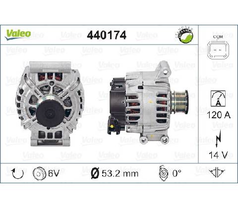 Alternátor VALEO 440174