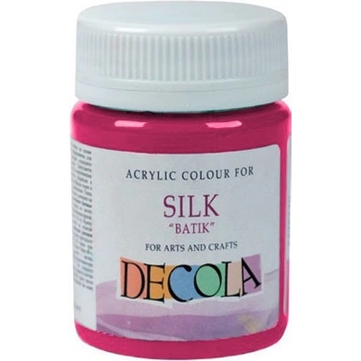 Deco Batik Akrylová barva na hedvábí 50 ml 331 Red – Zboží Dáma