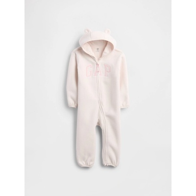 GAP Baby overal Pro Fleece Růžová – Zboží Mobilmania