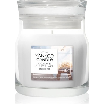 Yankee Candle A Calm & Quiet Place ароматна свещ Signature 110 гр