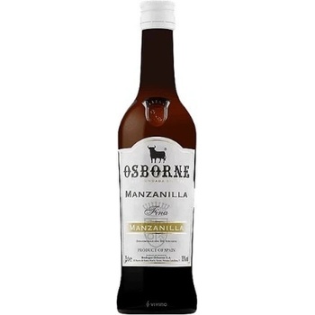 Osborne Manzanilla 15% 0,75 l (holá lahev)