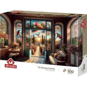 Art Puzzle Пъзел Art Puzzle от 500 части - Пътят към пролетта (40503)