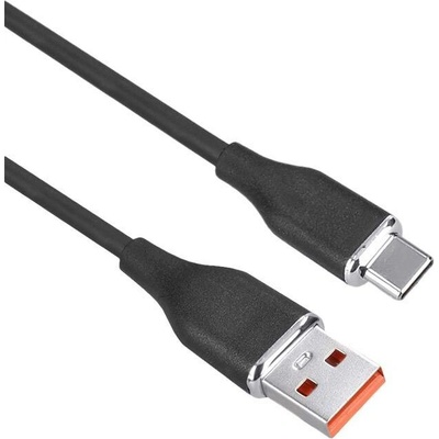 Solight USB-C , USB 2.0 A konektor - USB-C 3.1 konektor, silikon, 1m SSC1601
