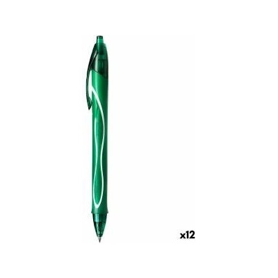 BIC Гел писалка Bic Gel-Ocity Quick Dry Зелен 0, 3 mm (12 броя)