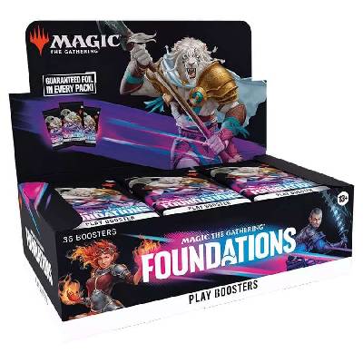 Wizards of the Coast Magic The Gathering Foundations Play Booster Display (36) Anglická