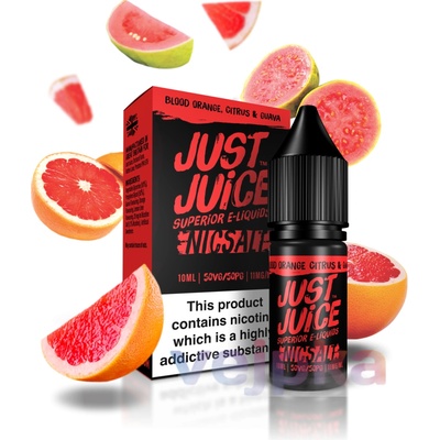Just Juice Blood Orange Citrus & Guava Salt 10 ml 20 mg