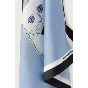 Karl Lagerfeld шалче дамско от коприна (B4W33095)