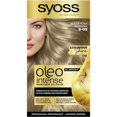 Syoss Oleo Intense barva na vlasy 8-05 50 ml