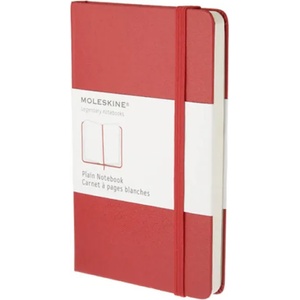 Moleskine QP012R P plain hardcover notebook