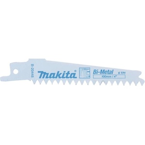 Makita - Комплект ножове за гипсокартон 6 TPI, дължина 100 мм, 5 бр. B-20448 (B-20448)