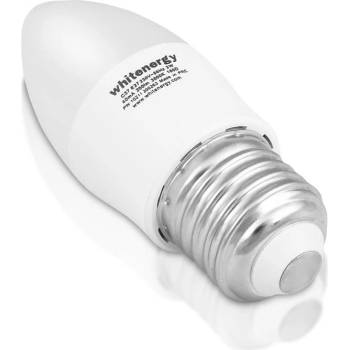 Whitenergy LED žárovka SMD2835 C37 E27 3W studená bílá