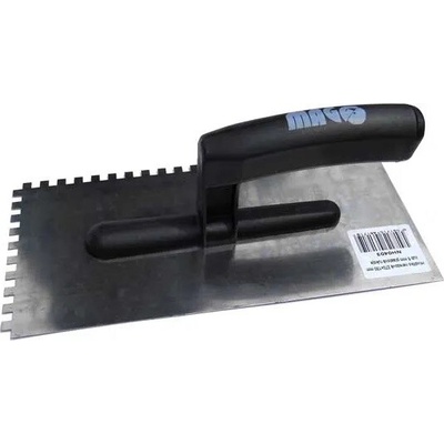 MAGG Hladítko nerezové 270x130mm zub 4mm - plastová rukojeť PHTNH0402