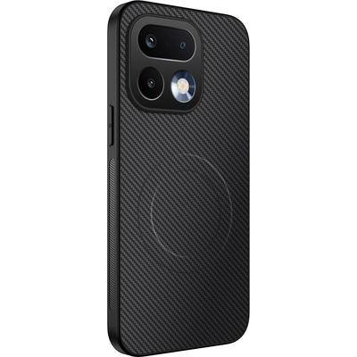 realme WANLONFENG TQ Магнитен Калъф за Realme 16 Pro 5G - PC+TPU, Карбон текстура, 4 цвята