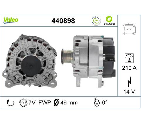 Alternátor VALEO 440898