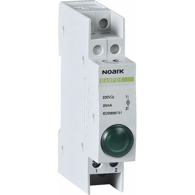 Noark 230V AC/DC, 1 zelená LED Ex9PD1g 230V AC/DC /102443/