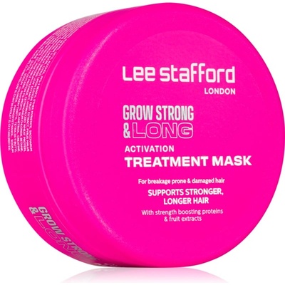 Lee Stafford Grow Strong & Long Activation Treatment Mask маска за коса срещу късане на косата 200ml