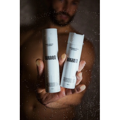 Bogroti Cleanser Pack pánská kosmetická sada Sprchový gel 250 ml + Gel na čištění pleti 200 ml