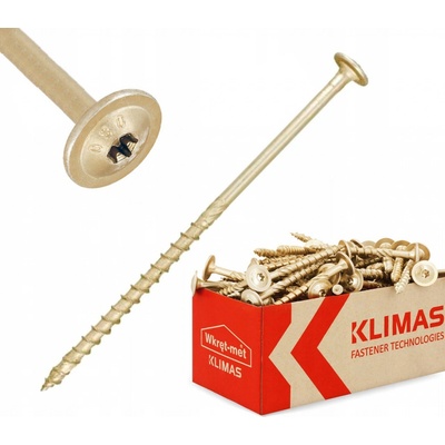 Skrutky do dreva Klimas Wkręt-Met 8 x 240 mm 50 ks