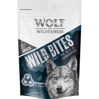 Wolf of Wilderness 180г Wild Bites Wolf of Wilderness снакс за кучета - The Taste Mediterranean