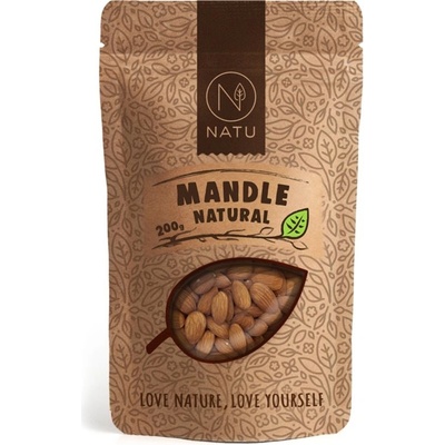 NATU Mandle natural orechy natural 200 g