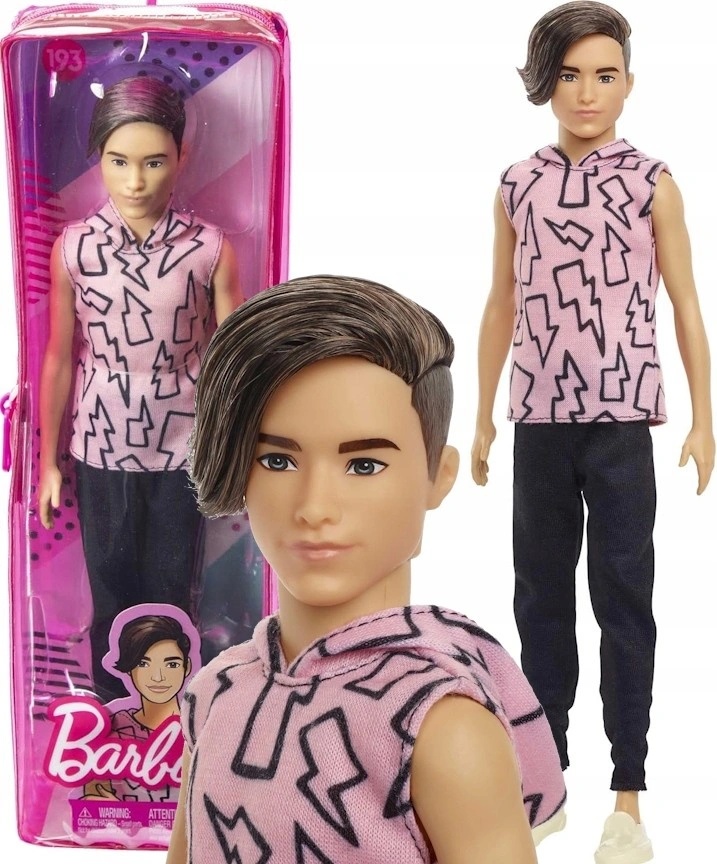 KENちゃん Barbie Model Ken 193 Hoodie s bleskem od 457 Kč - Heureka.cz