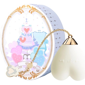 ZALO Baby Heart - умен водоустойчив клиторен вибратор (бял)