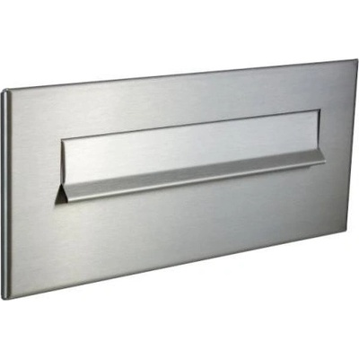 DOLS ČD-4 - čelná doska nerezovej poštovej schránky na zamurovanie, bez menovky