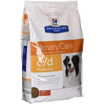 HILL'S PRESCRIPTION DIET Canine c/d Multicare Храна за кучета, суха, с пилешко, 12 kg