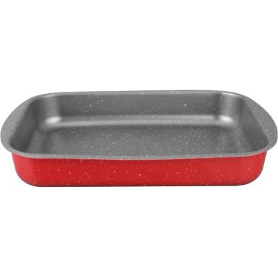 Voltz Тава за печене Oliver Voltz Florence OV51222B35S, 35x24x5.5 см, Мраморно покритие, Без PFOA, Червен