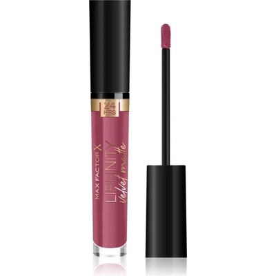Max Factor Lipfinity Velvet Matte 24HRS tekutá matná rúž 005 Matte Merlot 3,5 ml