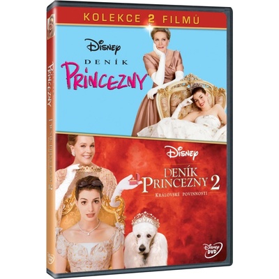 Deník princezny 1+2 DVD