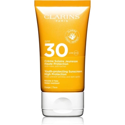Clarins Youth-Protecting Sunscreen High Protection слънцезащитен крем за лице SPF 30 50ml
