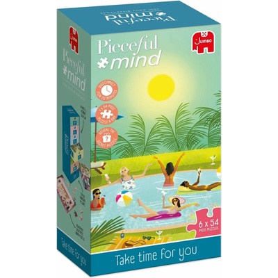JUMBO Pieceful mind Urob si čas pre seba 6x54 dielov