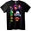 NOONEBRAND Тениска Brawl Stars герои - 6XL, Black