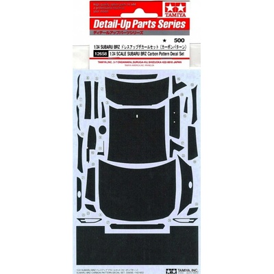 Tamiya 12658 Subaru BRZ Carbon Decal1:24 1:24
