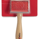 Camon четка сликер с дървена дръжка М 9cm