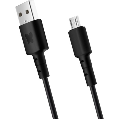BOB BON-DM-BK Datový a nabíjecí Bonbon USB/micro USB 1m černý