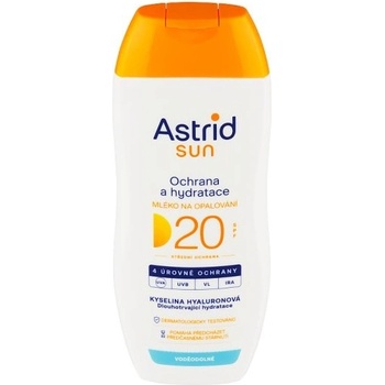 Astrid Sun hydratačné mlieko na opaľovanie SPF20 200 ml