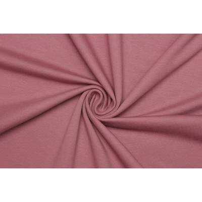 French terry teplákovina bavlněná - Satrorůžová 180 cm šíře