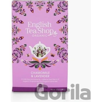 English Tea Shop Kamilka a Levanduľa 20 x 1,5 g