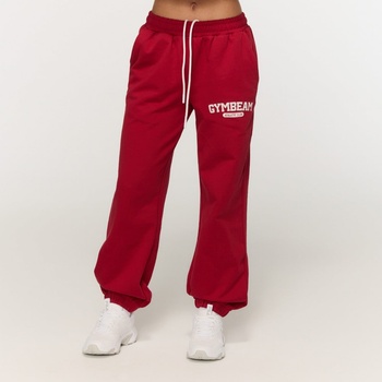 GymBeam Дамски спортни джогъри Varsity Red XL