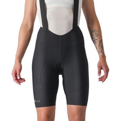 Castelli dámské s laclem Espresso W DT Bibshort Black