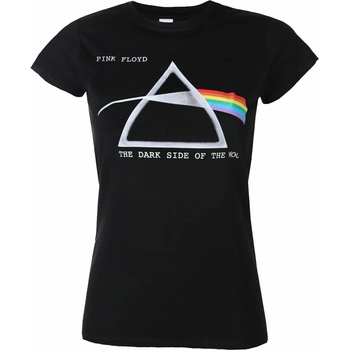 Image 1 of ROCK OFF дамска тениска Pink Floyd - Packaged DSOTM Courier - ЧЕРЕН - ROCK OFF - PFTEEP28LB