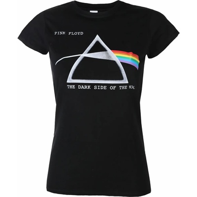 ROCK OFF дамска тениска Pink Floyd - Packaged DSOTM Courier - ЧЕРЕН - ROCK OFF - PFTEEP28LB